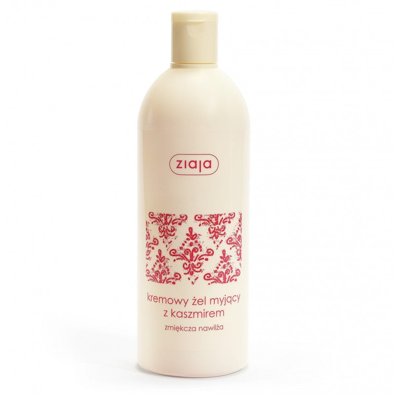 Kremowy żel myjący ZIAJA z kaszmirem 500 ml