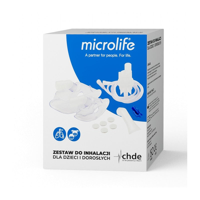 Zestaw do inhalacji dzieci i dorosłych Microlife