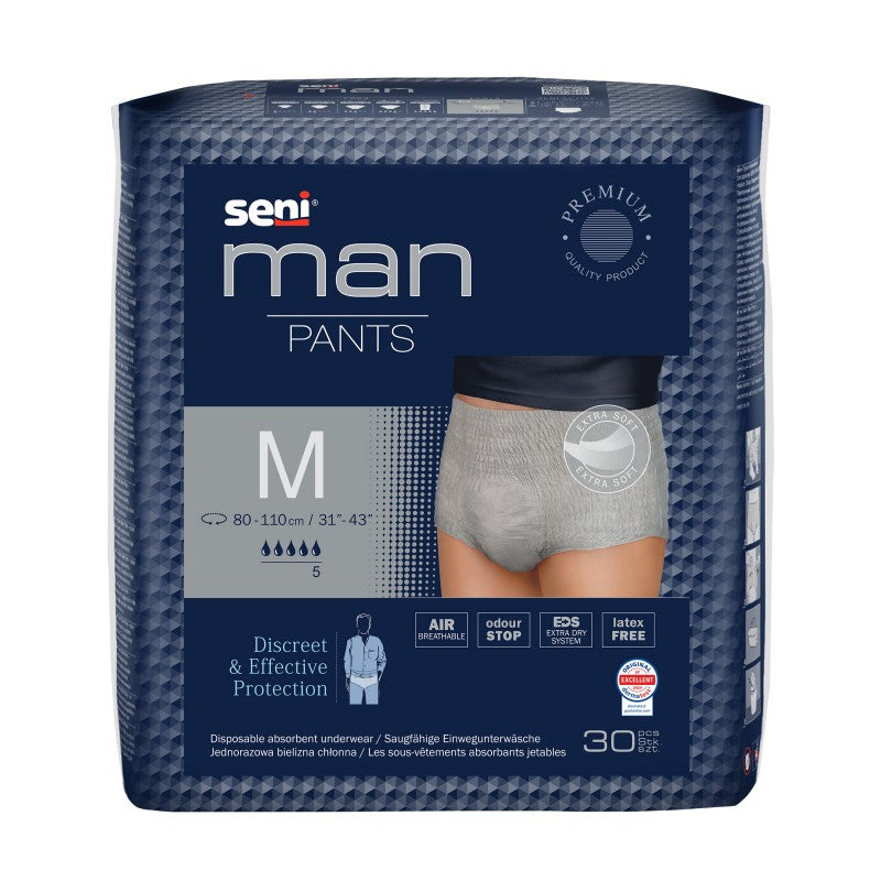Bielizna chłonna dla mężczyzn Seni Man Pants
