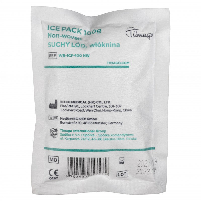 Suchy lód, włóknina Timago 100 g