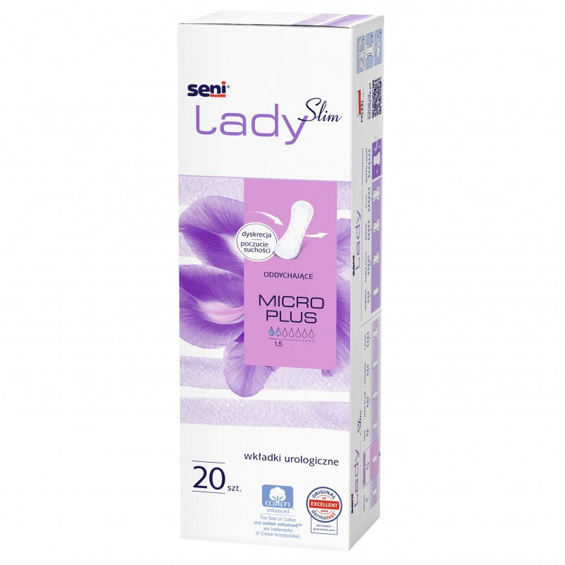 Wkładki urologiczne dla kobiet Seni Lady Slim Micro Plus