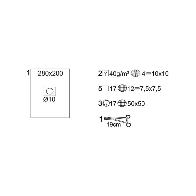Matoset Zestaw do tracheostomii Torebka papierowo-foliowa