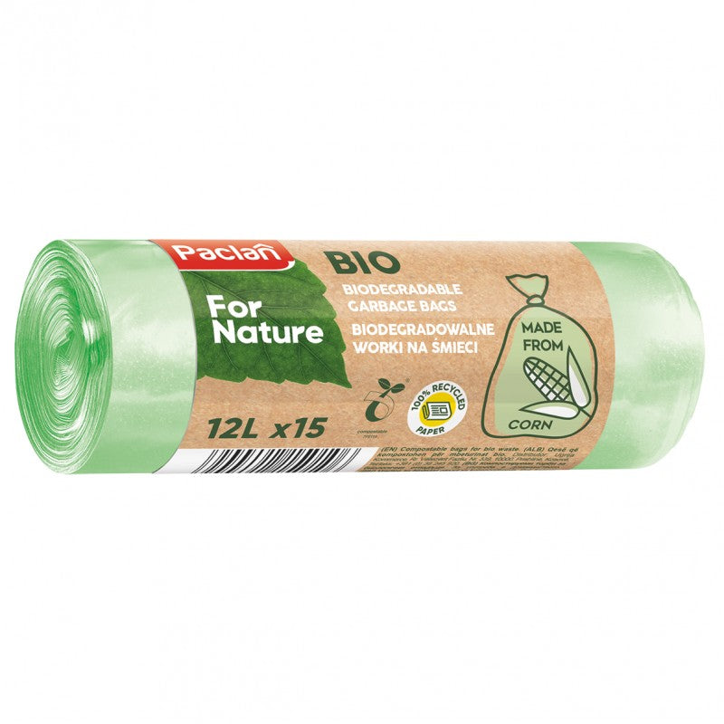 BIO worki na odpady organiczne Paclan 15 szt.