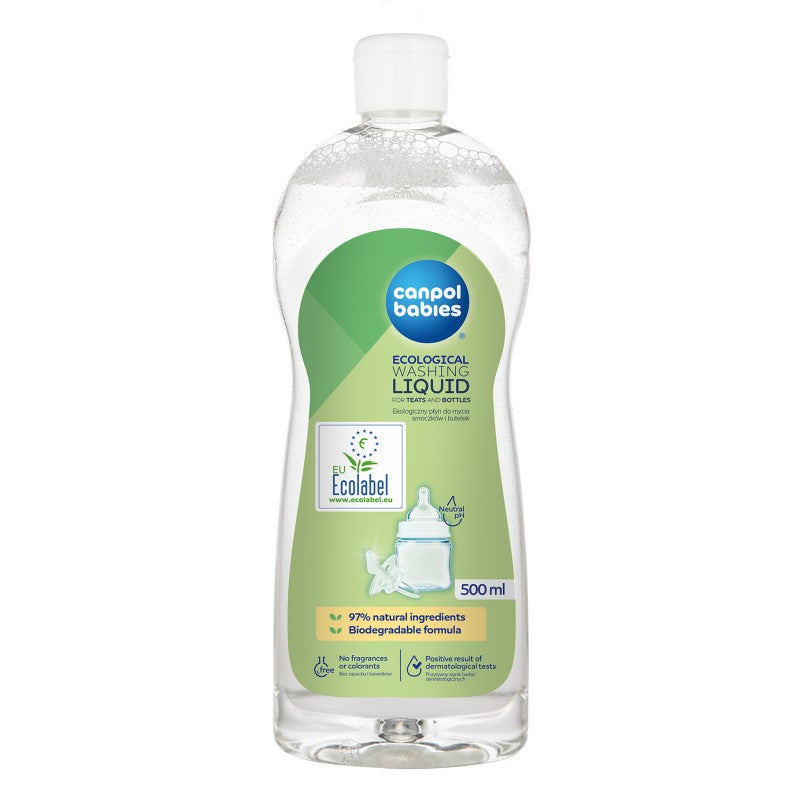 Ekologiczny płyn do mycia butelek i smoczków Canpol Babies 500 ml