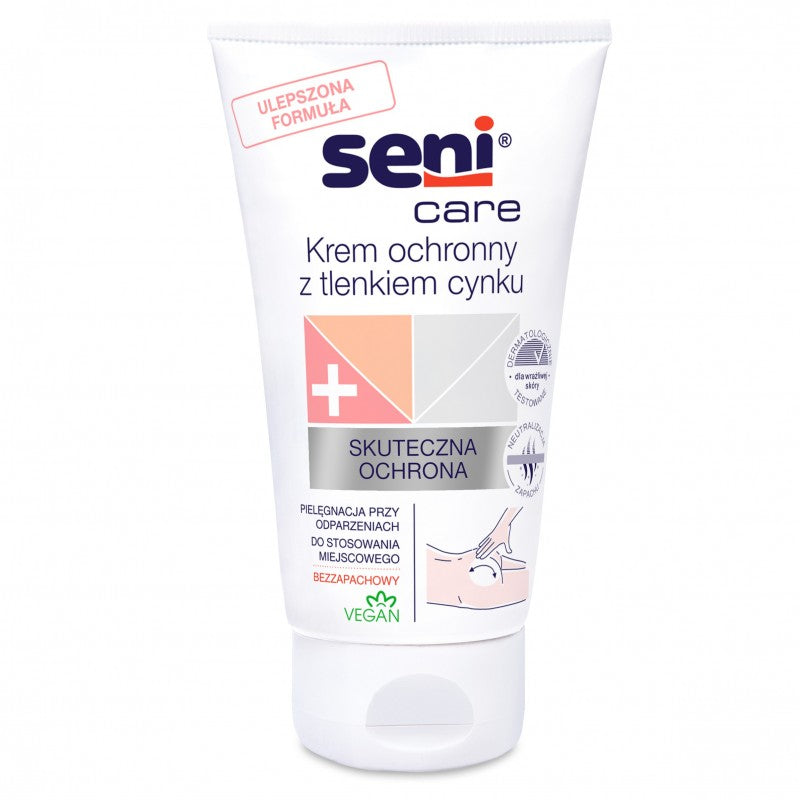 Krem ochronny przeciw odparzeniom z tlenkiem cynku Seni Care 100 ml