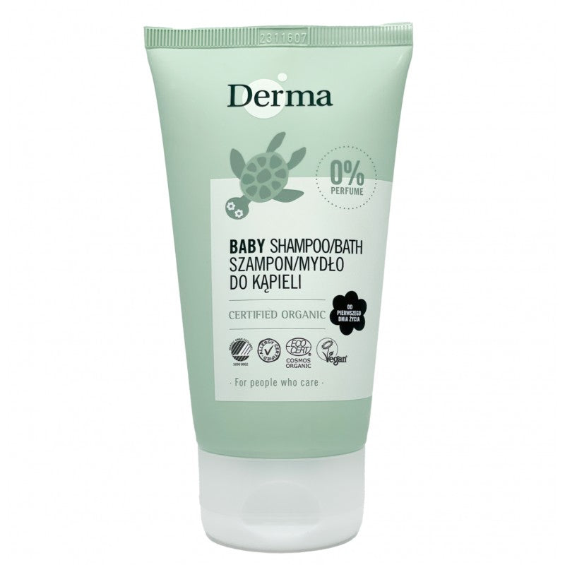 Szampon i mydło do kąpieli Derma Eco Baby