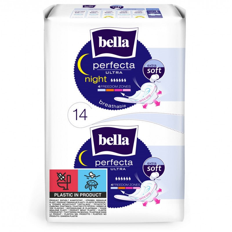 Podpaski higieniczne Bella Perfecta Ultra Night Extra Soft