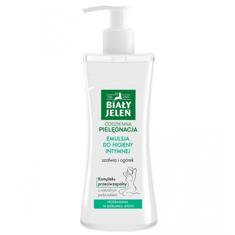 Emulsja do higieny intymnej Biały Jeleń z szałwią i ogórkiem 265 ml