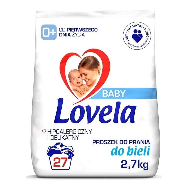 Proszek do prania białego Lovela Baby 2,7 kg