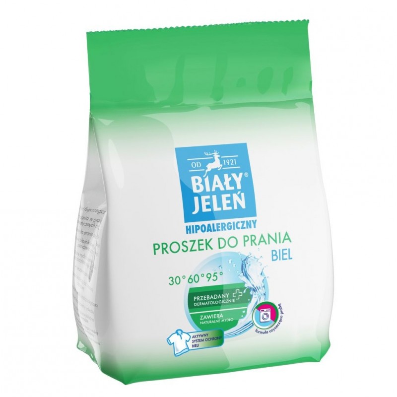 Proszek do prania białego Biały Jeleń