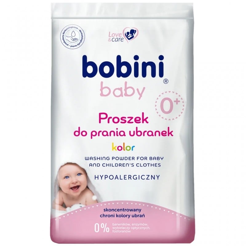 Proszek do prania kolorów Bobini Baby 1,2 kg