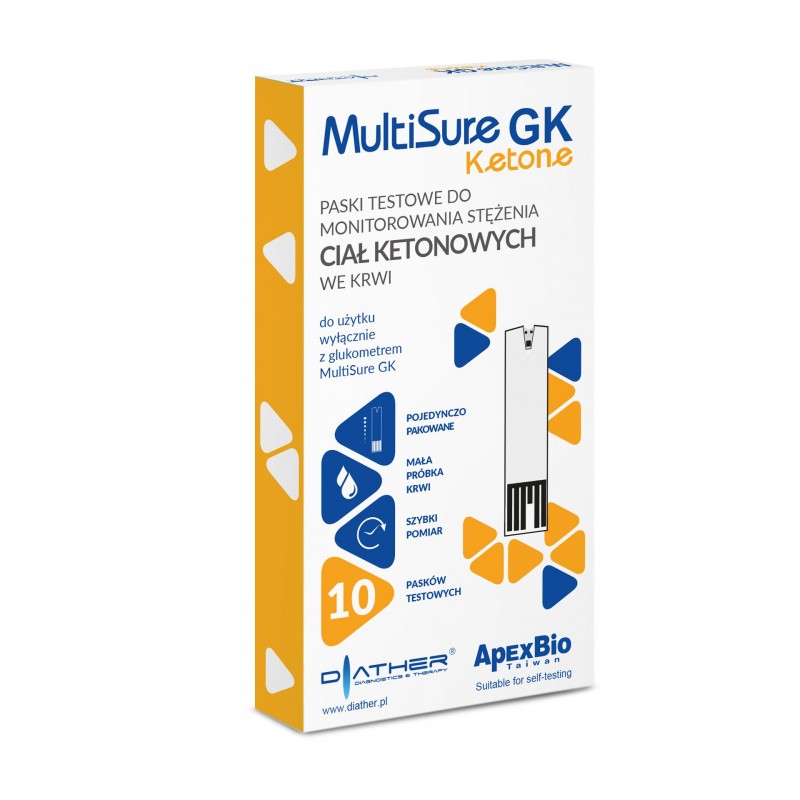 Paski ketonowe MultiSure GK Ketone