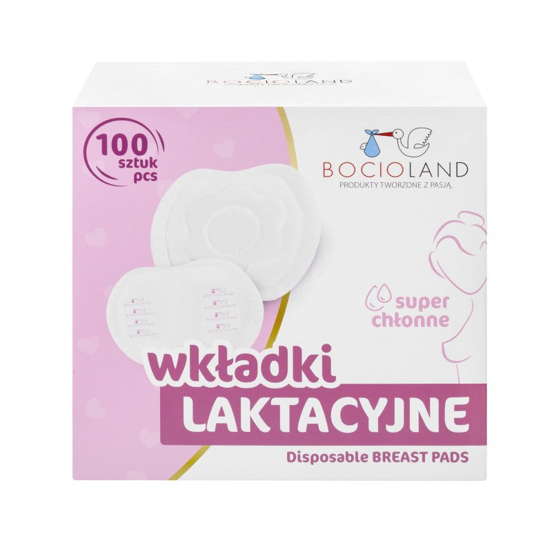 Wkładki laktacyjne Bocioland 100 szt.