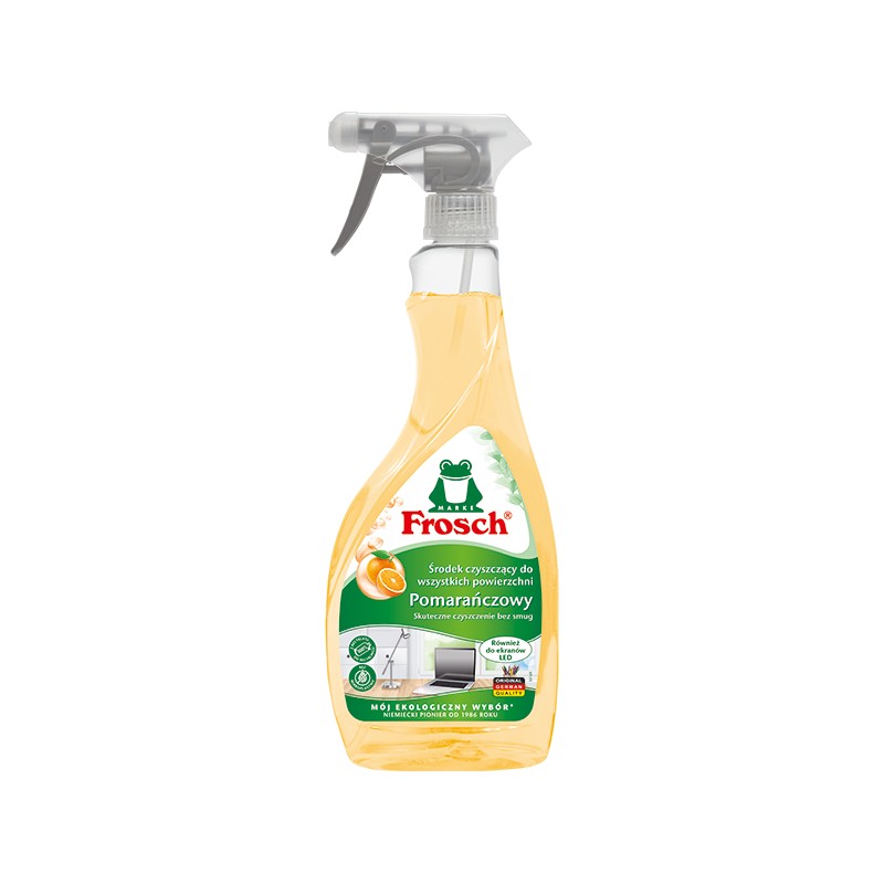 Pomarańczowy środek czyszczący do powierzchni Frosch 500 ml