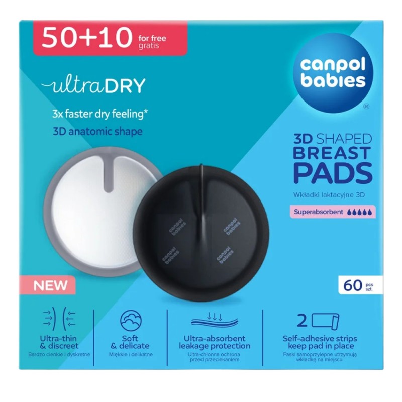 Wkładki laktacyjne 3D Canpol Babies