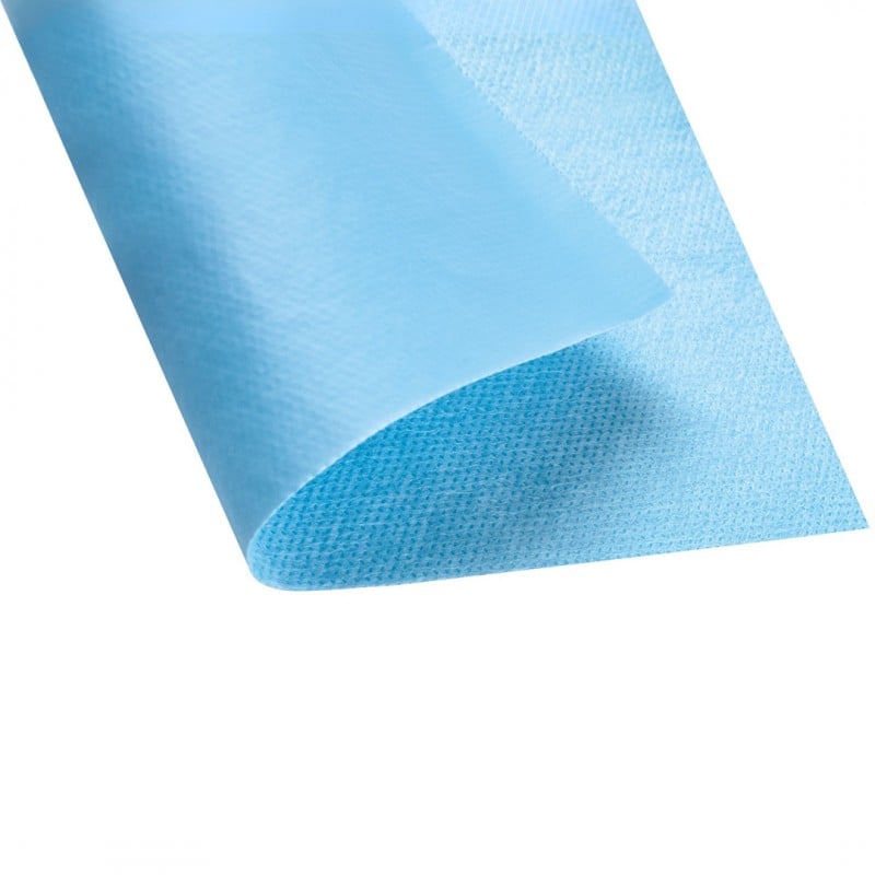 Serweta jałowa z laminatu Blue Special z przylepcem Matodrape