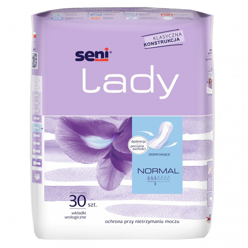 Wkładki urologiczne dla kobiet Seni Lady Normal