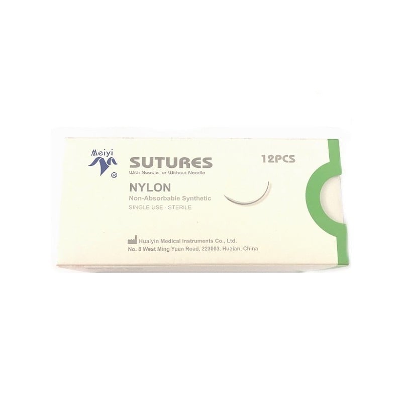 Nici Sutures Nylon 4/0 nici chirurgiczne niewchłanialne