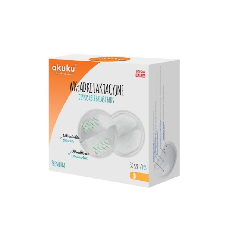 Wkładki laktacyjne Akuku Premium, żelowe
