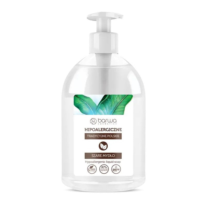 Szare mydło w płynie Barwa 500 ml