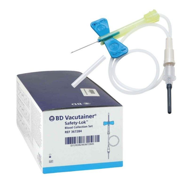 Igła motylek Safety-Lok BD VACUTAINER z wężykiem i końcówką Luer 50 szt.