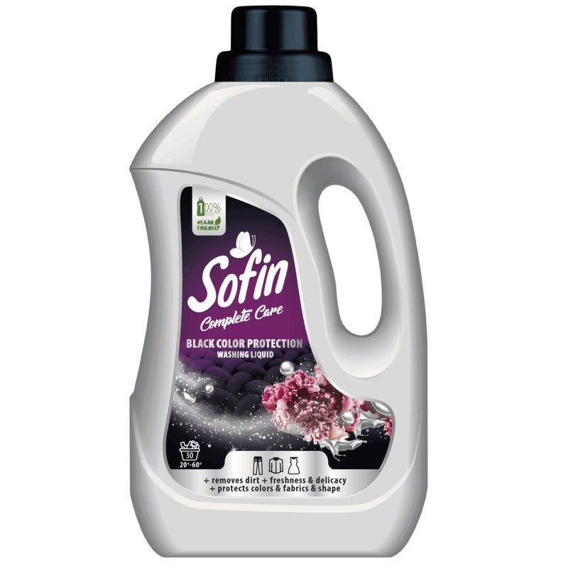 Sofin Płyn do prania tkanin czarnych Black Color Protection 1,5 l