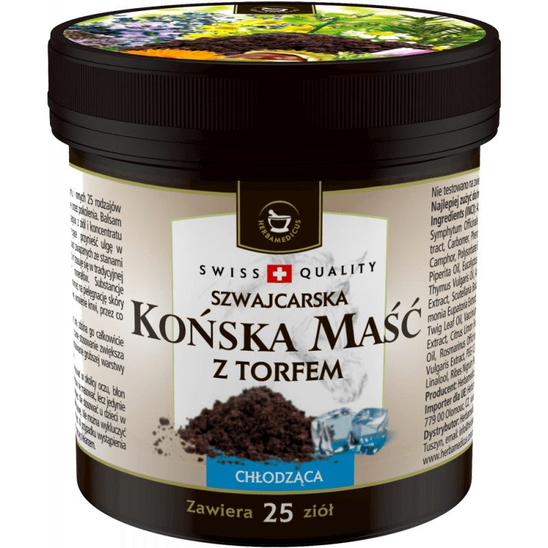 Maść końska z torfem Chłodząca Herbamedicus