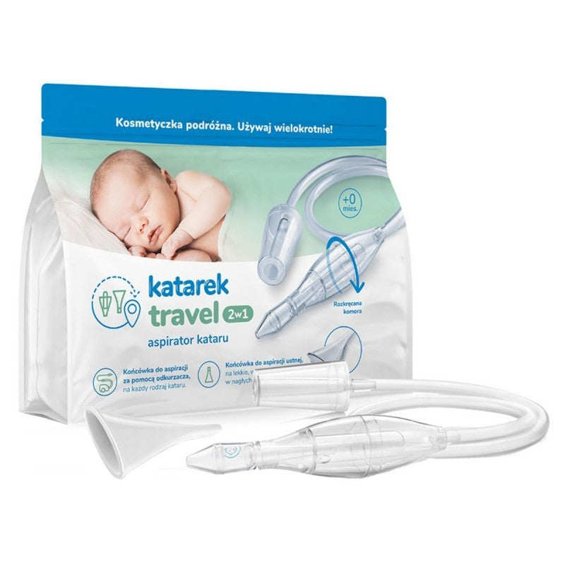 Aspirator Katarek Travel, ustny i do odkurzacza