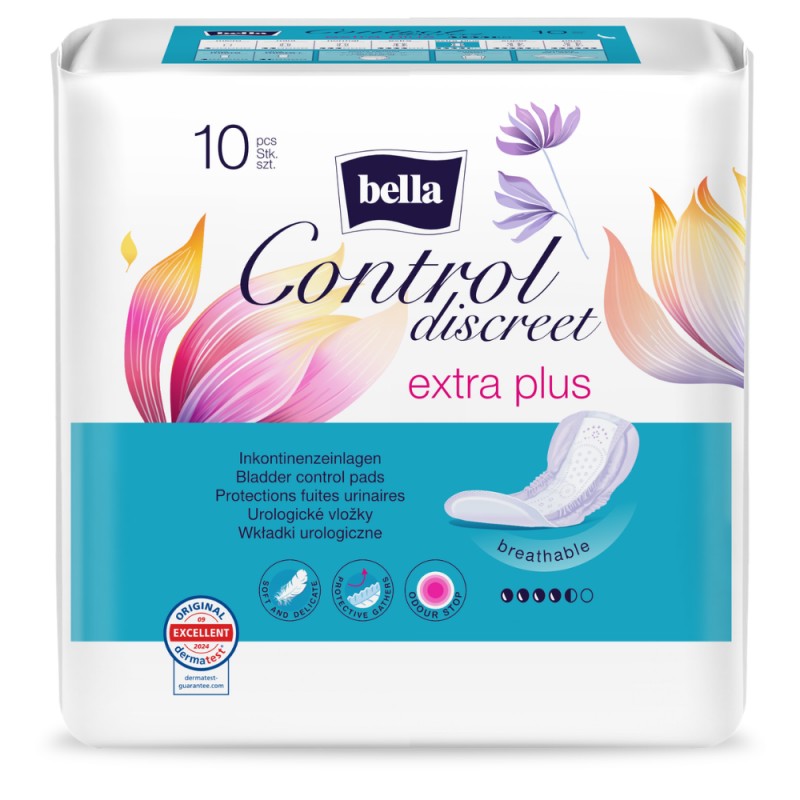 Wkładki urologiczne dla kobiet Bella Control Discreet Extra Plus