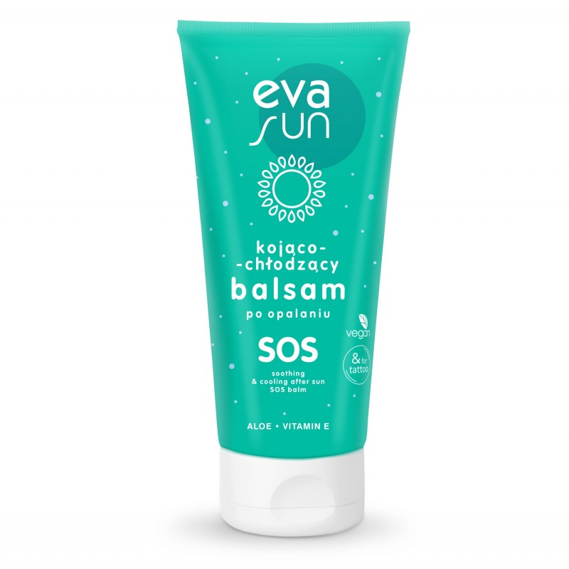 Kojąco-chłodzący balsam po opalaniu Eva Sun SOS 175 ml