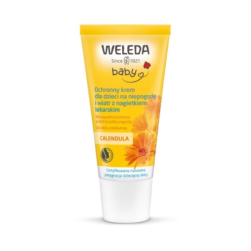 Krem ochronny na wiatr i niepogodę Weleda Calendula 30 ml