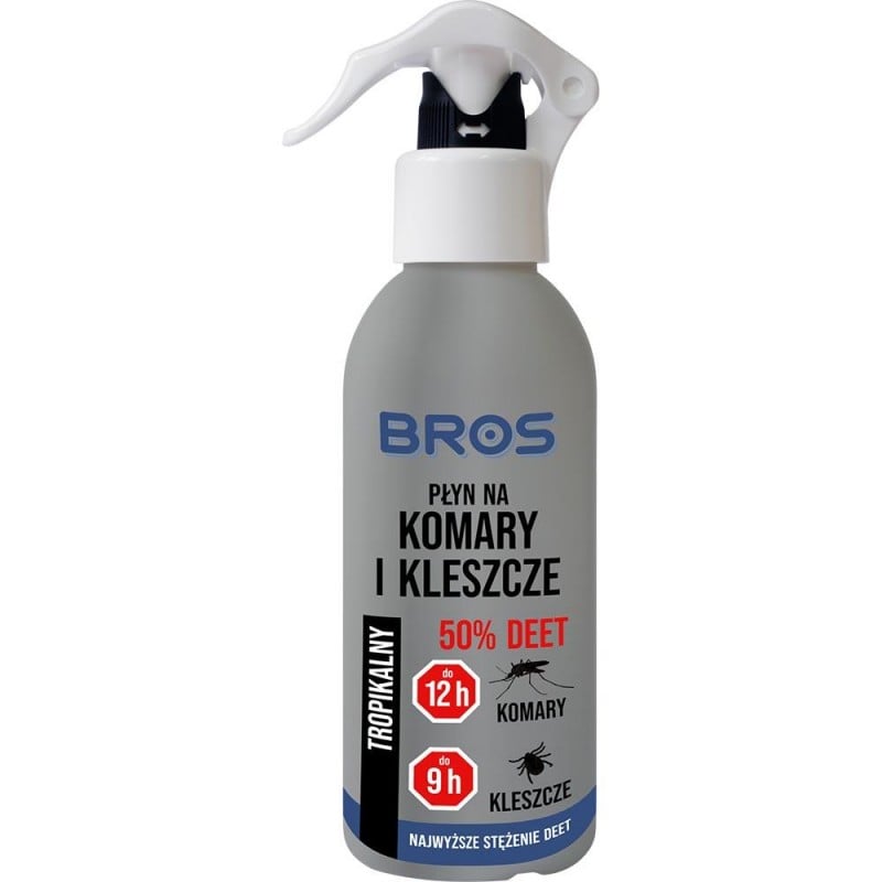 Płyn na komary i kleszcze BROS Topikalny 130 ml