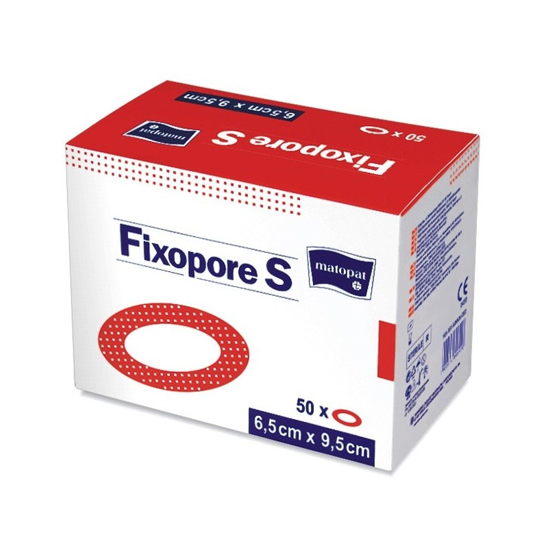 Opatrunek oczny z wkładem chłonnym Fixopore S 50 szt.