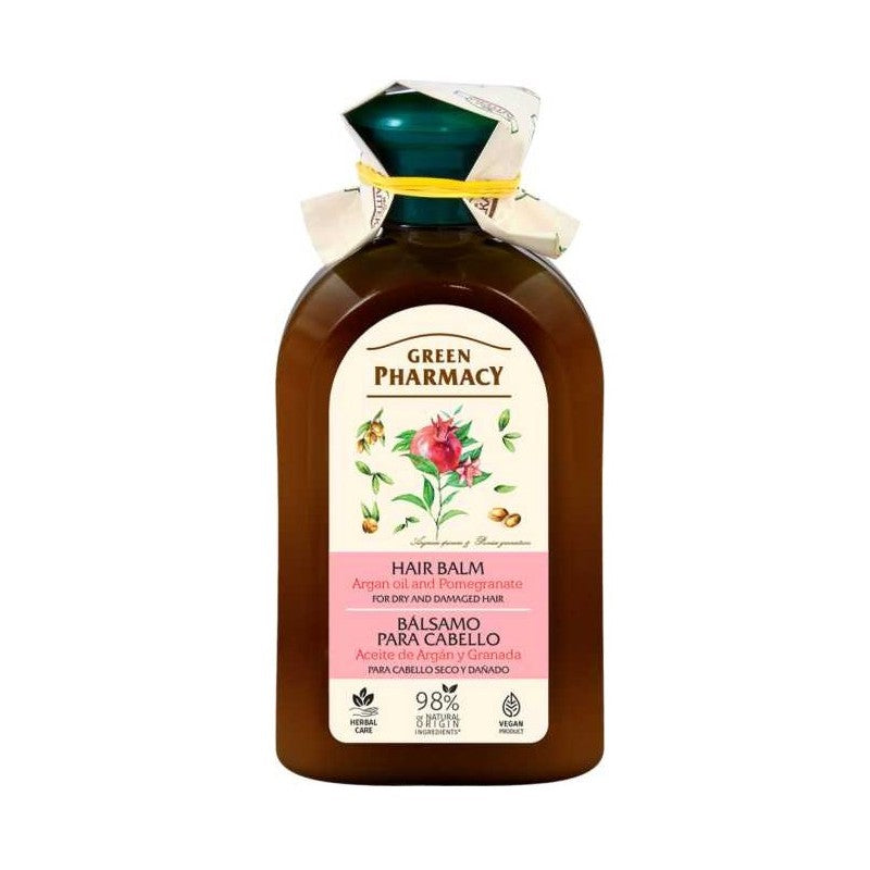 Balsam do włosów suchych i zniszczonych Green Pharmacy Olej arganowy i granat 300 ml