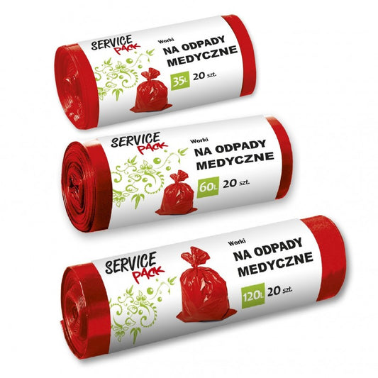 Worki na odpady medyczne Service Pack