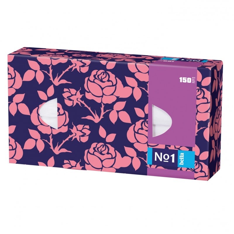 Chusteczki higieniczne w pudełku Bella No1 2-warstwowe