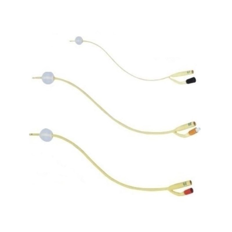 Cewnik urologiczny Foley, silikonowany