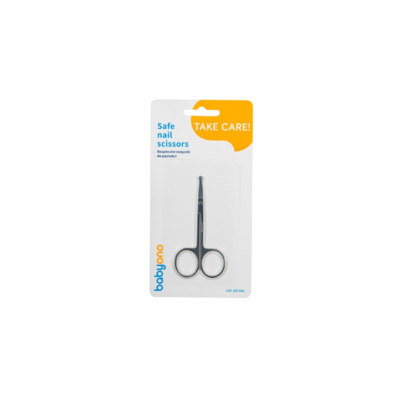Bezpieczne nożyczki do paznokci dla dzieci i niemowląt BabyOno
