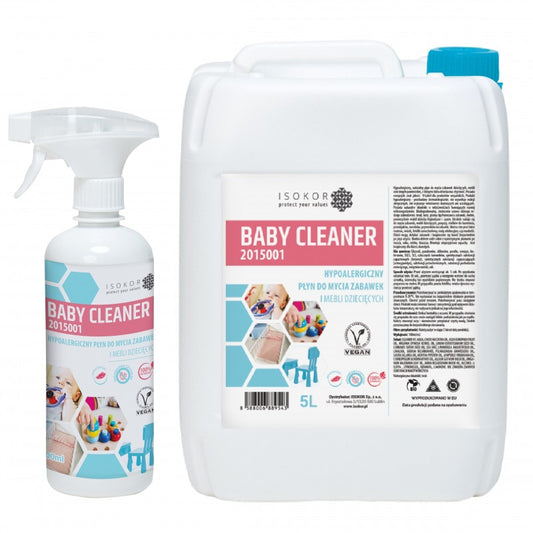 Hipoalergiczny płyn do mycia zabawek i mebli dziecięcych Isokor Baby Cleaner