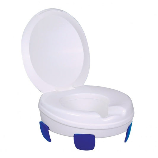 Nasadka sedesowa z pokrywą podwyższająca toaletę Clipper III Aston Do 185 kg