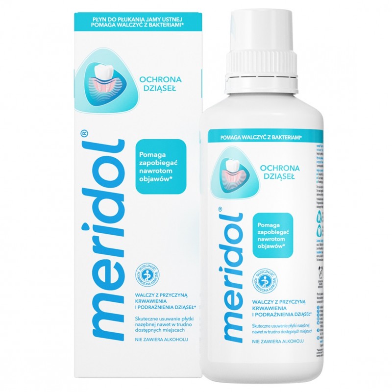 Płyn do płukania jamy ustnej Meridol Ochrona Dziąseł 400 ml