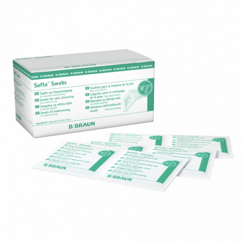 Gaziki do dezynfekcji B.Braun Softa Swabs 100 szt.