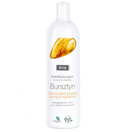 Energizujący płyn do kąpieli z biokompleksem bursztynowym Eva Natura 750 ml