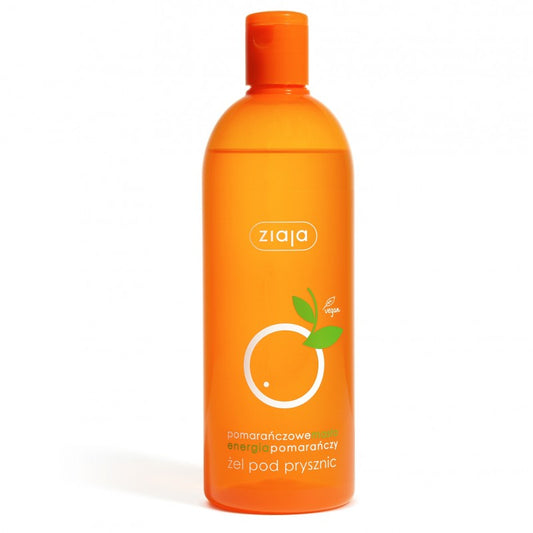 Pomarańczowy żel pod prysznic ZIAJA 500 ml
