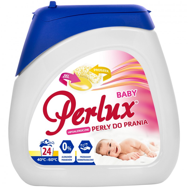 Kapsułki do prania Perlux Baby perły piorące