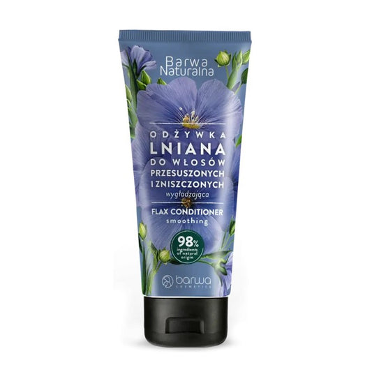 Odżywka lniana Barwa Naturalna do włosów przesuszonych i zniszczonych 200 ml