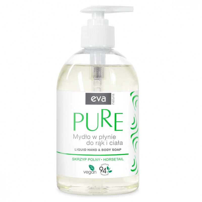 Mydło w płynie do rąk PURE Skrzyp polny Eva Natura 500 ml