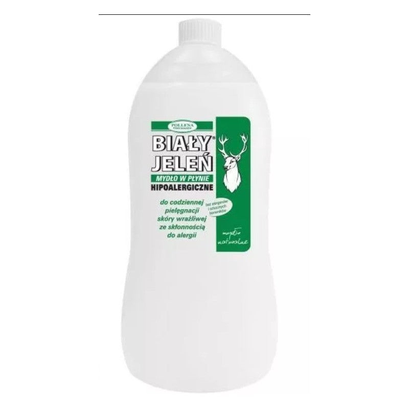 Mydło w płynie hipoalergiczne naturalne Biały Jeleń