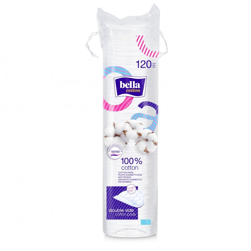 Okrągłe płatki kosmetyczne Bella Cotton