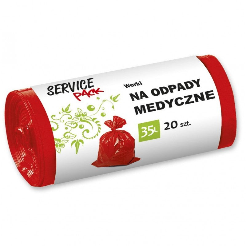 Worki na odpady medyczne Service Pack
